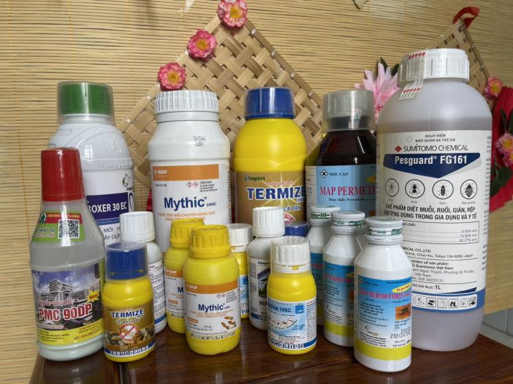 Hoá chất diệt muỗi, côn trùng 1 10 loai thuoc diet con trung hieu qua nhat